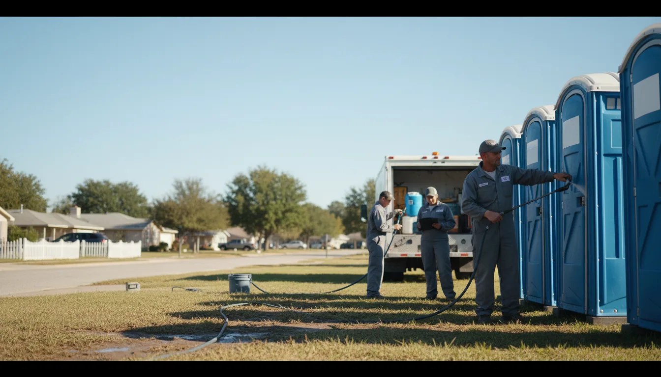 Long-Term Portable Toilet Rental in Gulf, NC near me